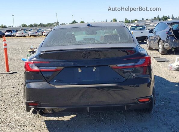 4T1DAACK9SU557210 2025 TOYOTA CAMRY Black Вид ззаду