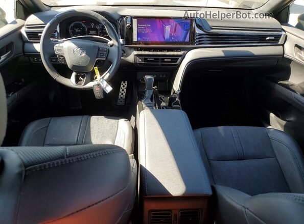 4T1DAACK9SU557210 2025 TOYOTA CAMRY Black Вид панелі приладів