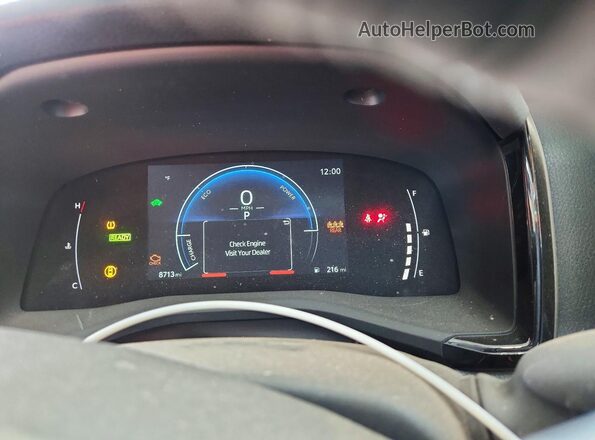 4T1DAACK9SU584004 2025 TOYOTA CAMRY Silver Instrument cluster view