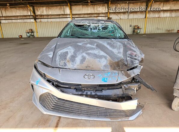 4T1DAACK9SU584004 2025 TOYOTA CAMRY Silver Front view