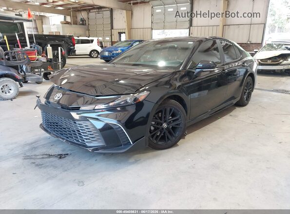 4T1DAACK9SU614991 2025 TOYOTA CAMRY Черный Передняя левая четверть