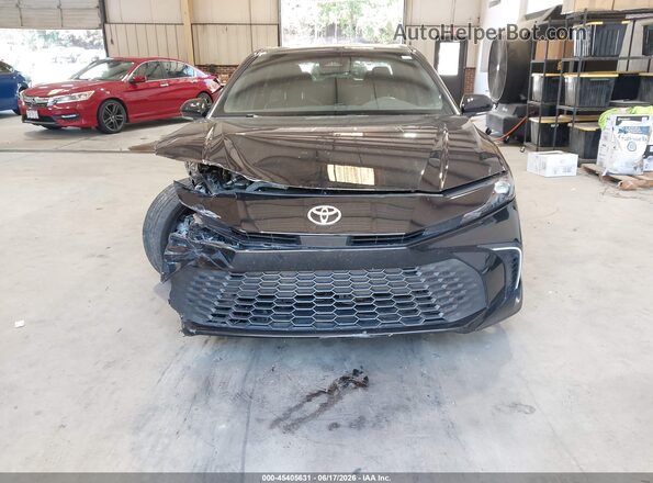 4T1DAACK9SU614991 2025 TOYOTA CAMRY Черный Вид задней части салона