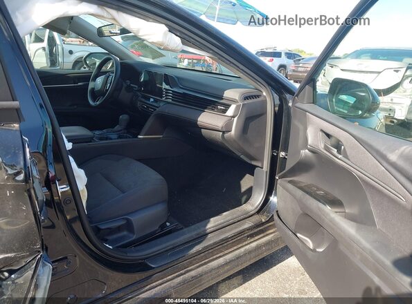 4T1DAACK9SU643634 2025 TOYOTA CAMRY Black წინა სალონის ხედი