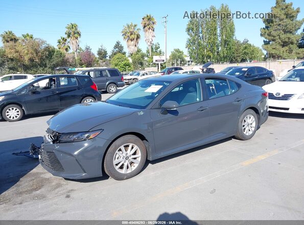 4T1DAACK9TU253814 2026 TOYOTA CAMRY Gray Առջևի ձախ երեք քառորդ տեսարան