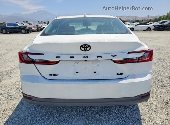 4T1DAACK9TU263629 2026 TOYOTA CAMRY White Rear view