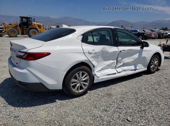 4T1DAACK9TU263629 2026 TOYOTA CAMRY White Rear right