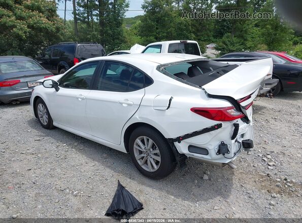 4T1DAACK9TU268667 2026 TOYOTA CAMRY White Հետևի ձախ