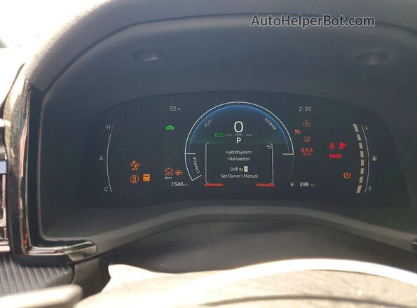 4T1DAACK9TU652917 2026 TOYOTA CAMRY Серебряный Вид щитка приборов