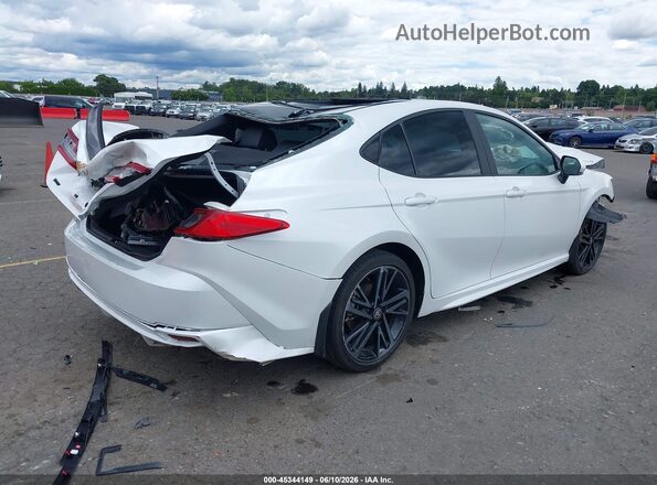 4T1DAACK9TU682595 2026 TOYOTA CAMRY White Задня права чверть