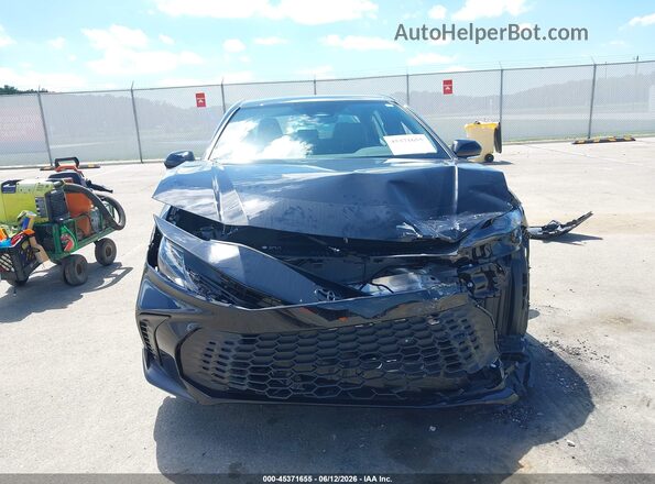 4T1DAACK9TU725980 2026 TOYOTA CAMRY Black Front view
