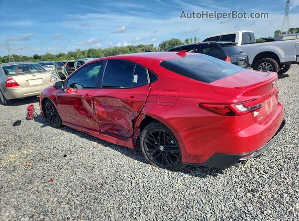 4T1DAACKXSU015162 2025 TOYOTA CAMRY Красный Задняя левая четверть
