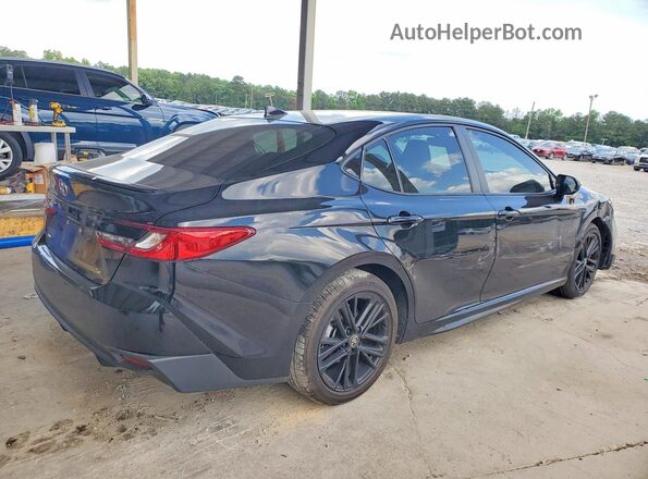 4T1DAACKXSU018658 2025 TOYOTA CAMRY Black Հետևի աջ