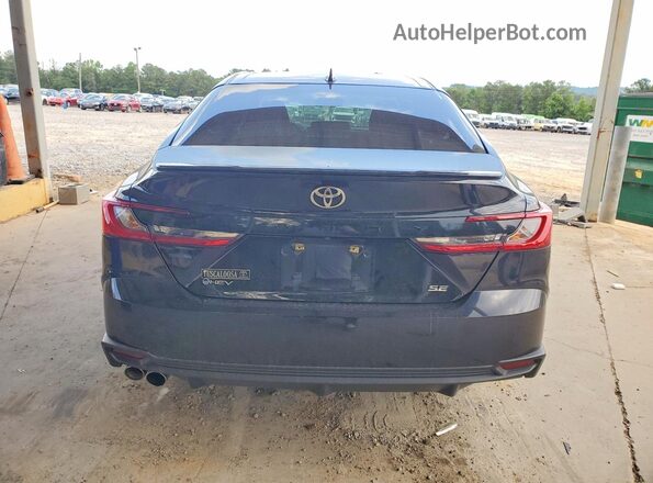 4T1DAACKXSU018658 2025 TOYOTA CAMRY Black Հետևի տեսք