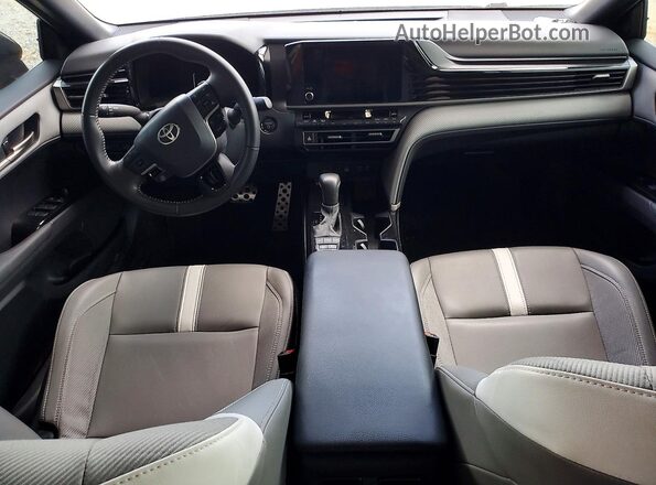 4T1DAACKXSU018658 2025 TOYOTA CAMRY Black Առջևի վահանակի տեսք