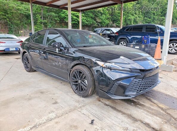 4T1DAACKXSU018658 2025 TOYOTA CAMRY Black Առջևի աջ