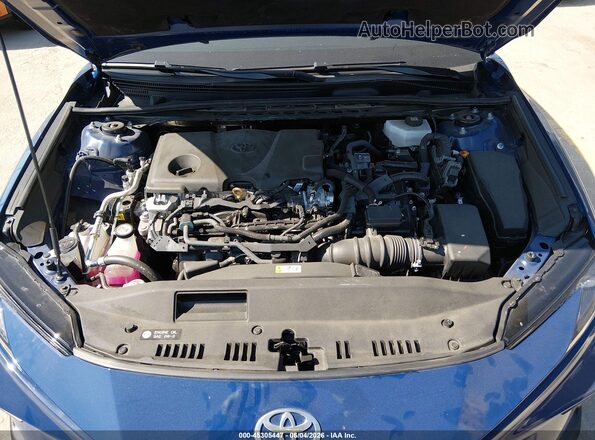 4T1DAACKXSU029207 2025 TOYOTA CAMRY Blue Vista trasera