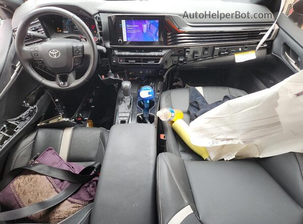 4T1DAACKXSU067066 2025 TOYOTA CAMRY Gray წინა პანელის ხედი