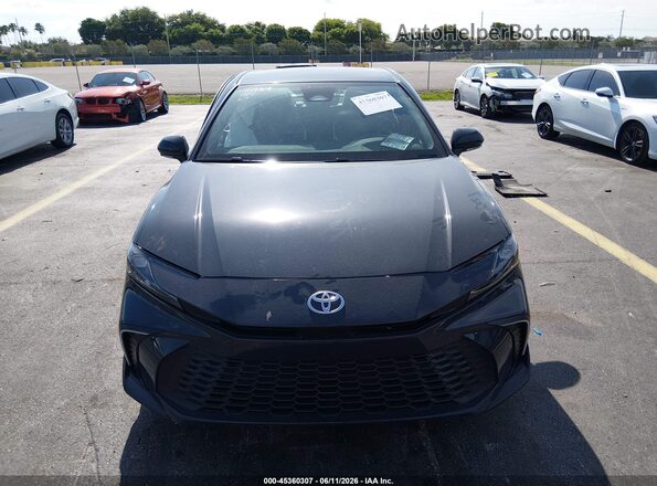 4T1DAACKXSU089519 2025 TOYOTA CAMRY Gray Սարքավորումների վահանակի տեսք
