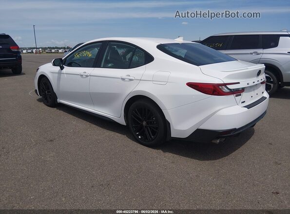 4T1DAACKXSU100471 2025 TOYOTA CAMRY White Задня ліва чверть