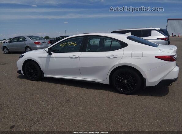 4T1DAACKXSU100471 2025 TOYOTA CAMRY White Панорамний вид салону 360°