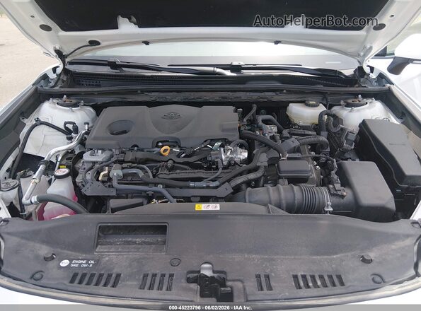 4T1DAACKXSU100471 2025 TOYOTA CAMRY White Вид ззаду