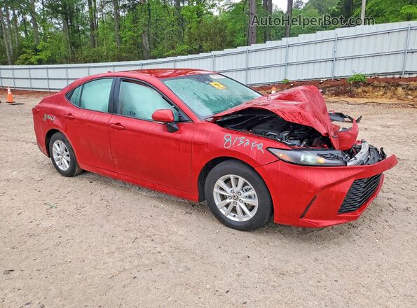4T1DAACKXSU112958 2025 TOYOTA CAMRY Red წინა მარჯვენა