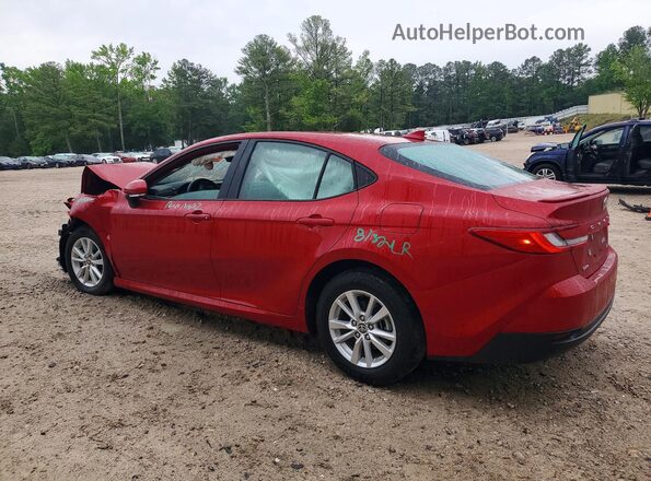 4T1DAACKXSU112958 2025 TOYOTA CAMRY Red უკანა მარცხენა