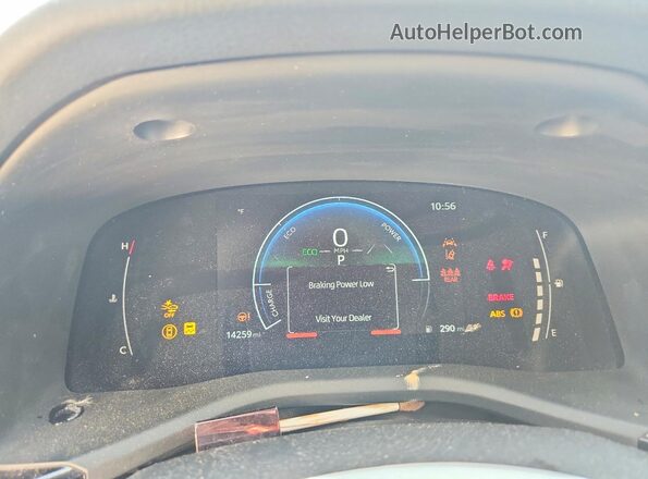 4T1DAACKXSU112958 2025 TOYOTA CAMRY Red ხელსაწყოთა პანელის ხედი