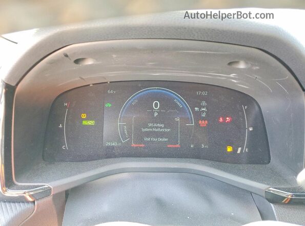4T1DAACKXSU113320 2025 TOYOTA CAMRY White ხელსაწყოთა პანელის ხედი