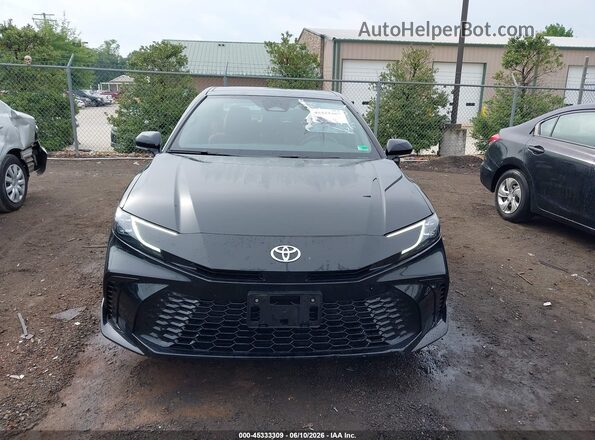 4T1DAACKXSU142381 2025 TOYOTA CAMRY Black უკანა სალონის ხედი