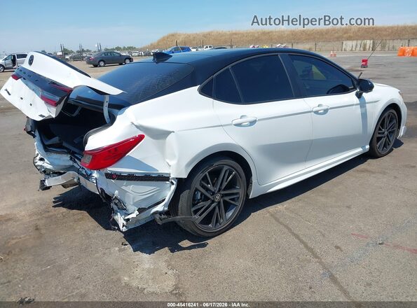 4T1DAACKXSU165322 2025 TOYOTA CAMRY Белый Задняя правая четверть