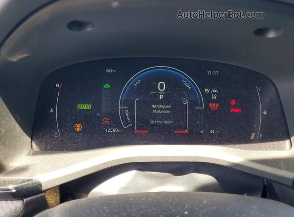 4T1DAACKXSU166745 2025 TOYOTA CAMRY Черный Вид щитка приборов