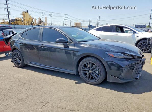 4T1DAACKXSU166745 2025 TOYOTA CAMRY Черный Передняя правая четверть