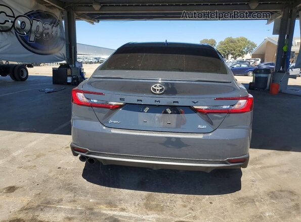 4T1DAACKXSU532168 2025 TOYOTA CAMRY Черный Вид сзади