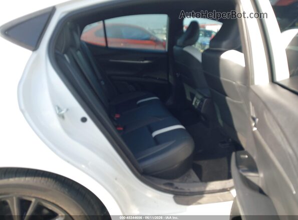 4T1DAACKXSU549102 2025 TOYOTA CAMRY White Vista de la etiqueta del VIN