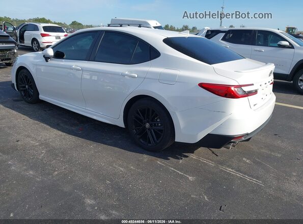 4T1DAACKXSU549102 2025 TOYOTA CAMRY White Trasero izquierdo