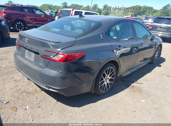 4T1DAACKXSU553909 2025 TOYOTA CAMRY Gray Trasero derecho