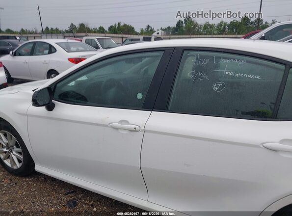 4T1DAACKXSU561394 2025 TOYOTA CAMRY White Front view