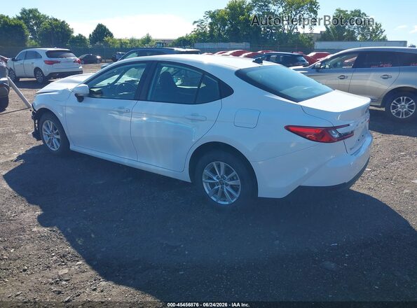 4T1DAACKXSU573514 2025 TOYOTA CAMRY Белый Задняя левая четверть