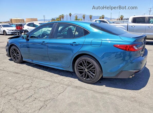 4T1DAACKXSU586439 2025 TOYOTA CAMRY Бирюзовый Задняя левая четверть
