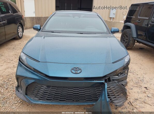 4T1DAACKXSU612571 2025 TOYOTA CAMRY Бирюзовый Вид щитка приборов