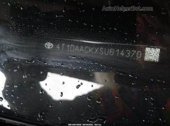 4T1DAACKXSU614370 2025 TOYOTA CAMRY Black 
