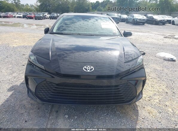 4T1DAACKXSU629418 2025 TOYOTA CAMRY Black Սարքավորումների վահանակի տեսք
