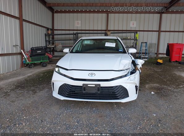 4T1DAACKXTU266930 2026 TOYOTA CAMRY Белый 