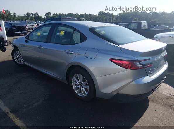 4T1DAACKXTU689796 2026 TOYOTA CAMRY Silver Rear left