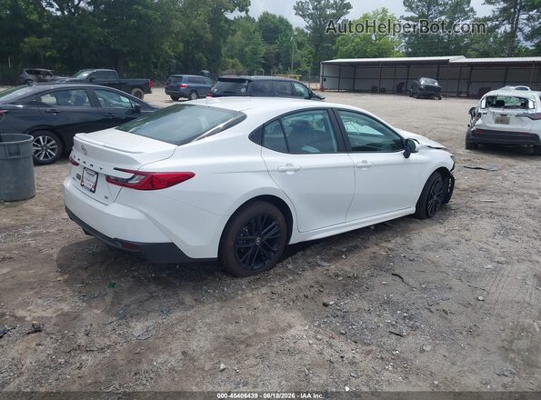 4T1DAACKXTU721243 2026 TOYOTA CAMRY White უკანა მარჯვენა
