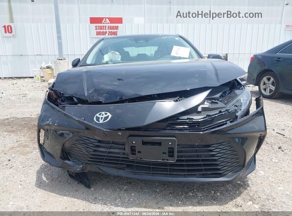 4T1DAACKXTU758731 2026 TOYOTA CAMRY Black ხელსაწყოთა პანელის ხედი