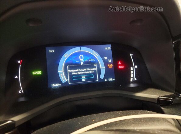4T1DBADK0SU526455 2025 TOYOTA CAMRY Gray Widok zestawu wskaźników