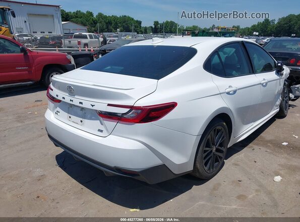 4T1DBADK1SU500205 2025 TOYOTA CAMRY White Trasero derecho