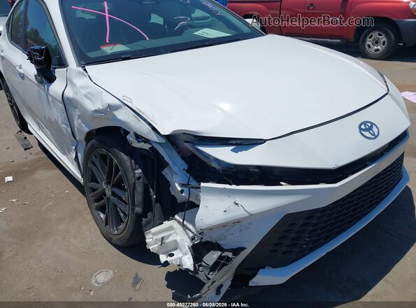 4T1DBADK1SU500205 2025 TOYOTA CAMRY White 